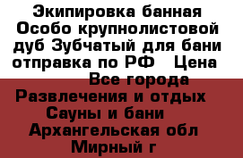 Экипировка банная Особо крупнолистовой дуб Зубчатый для бани отправка по РФ › Цена ­ 100 - Все города Развлечения и отдых » Сауны и бани   . Архангельская обл.,Мирный г.